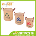 collapsible storage box and jute cloth storage bucket